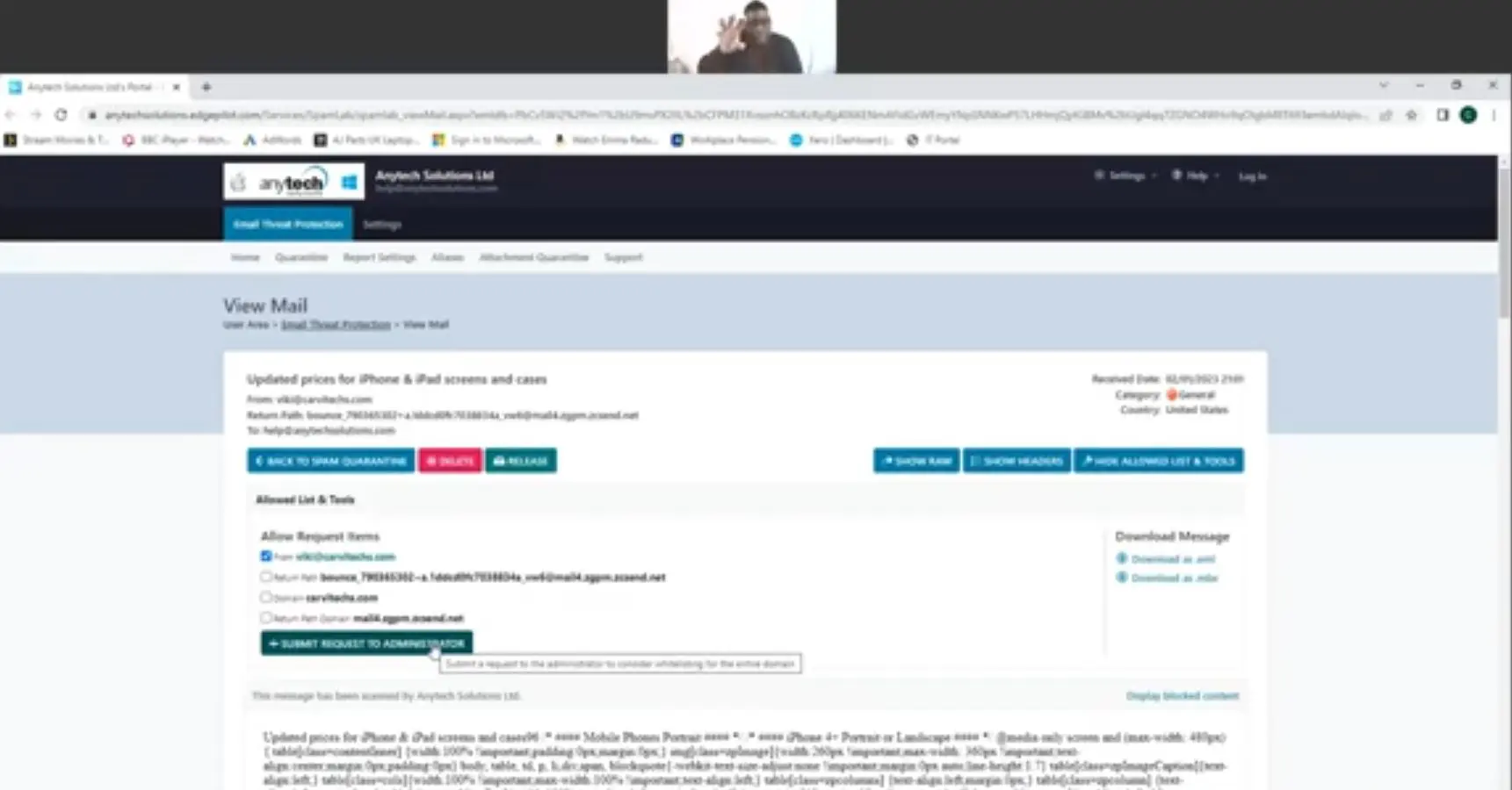Threat Protection training